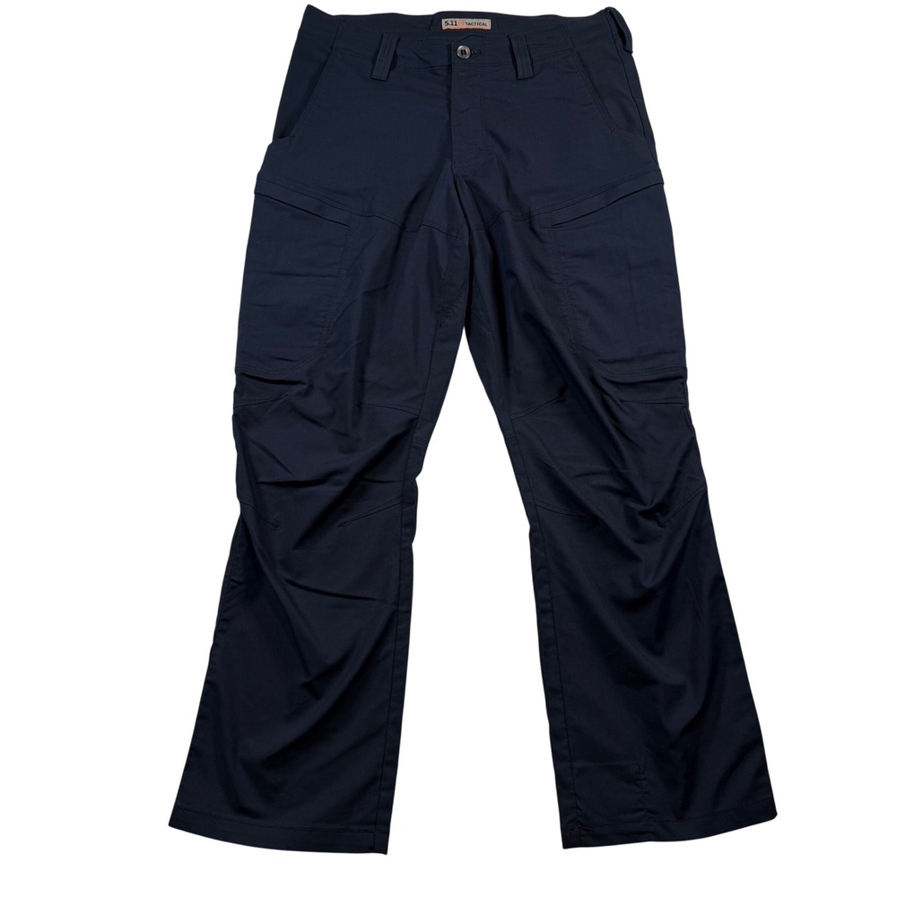 5.11 Tactical Cargo Pants Mens 33x30 Black Multi-Pocket Work Utility